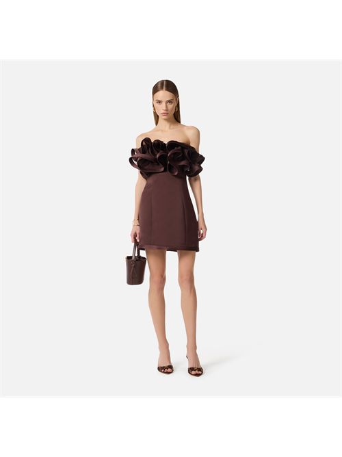 Dress woman brown ELISABETTA FRANCHI | AB87962E2/644